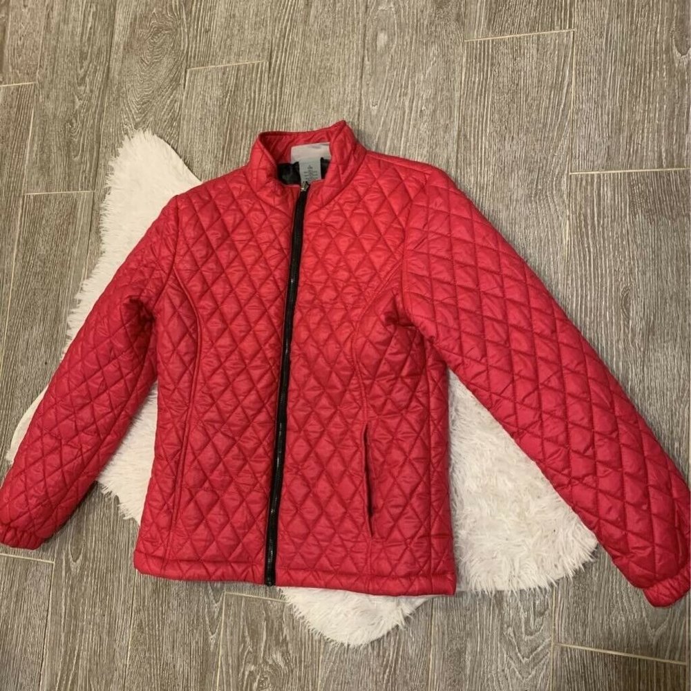 Free Country Girls Quilted Jacket Pink XL